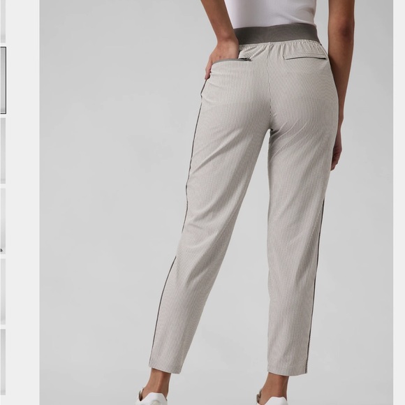 Athleta Brooklyn Textured Ankle Pant Size 14 - Picture 3 of 14